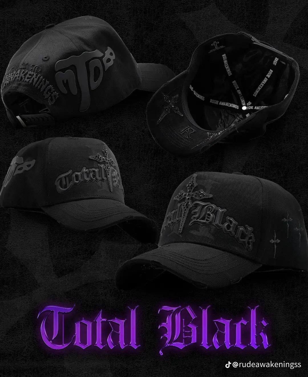 TOTAL BLACK(RUDE X TOMBOCHIO)
